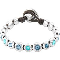 Bracelet Unode50 Woman in Metal Alloy Cristallo PUL2038AZUMTL0M